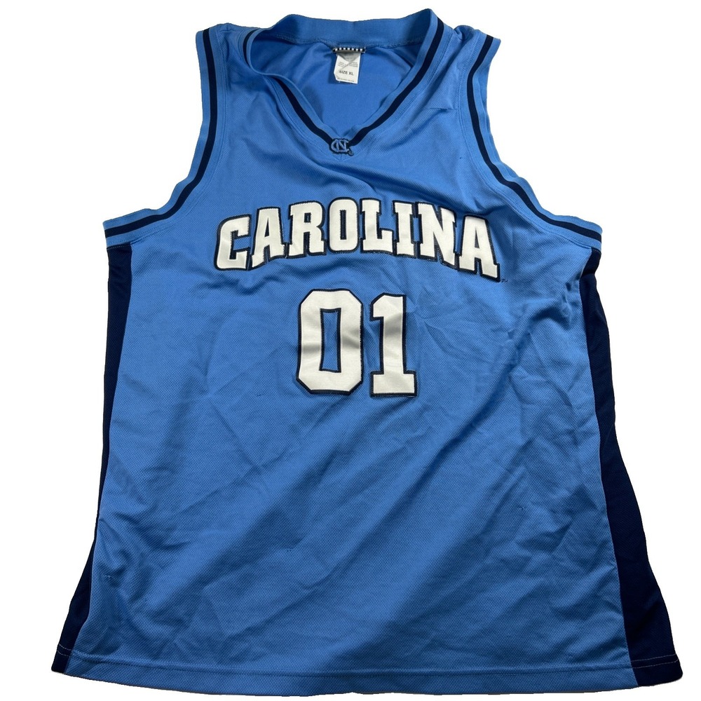 NCAA UNC North Carolina Tarheels Basketball Jersey 01 Footlocker Team Edition XL